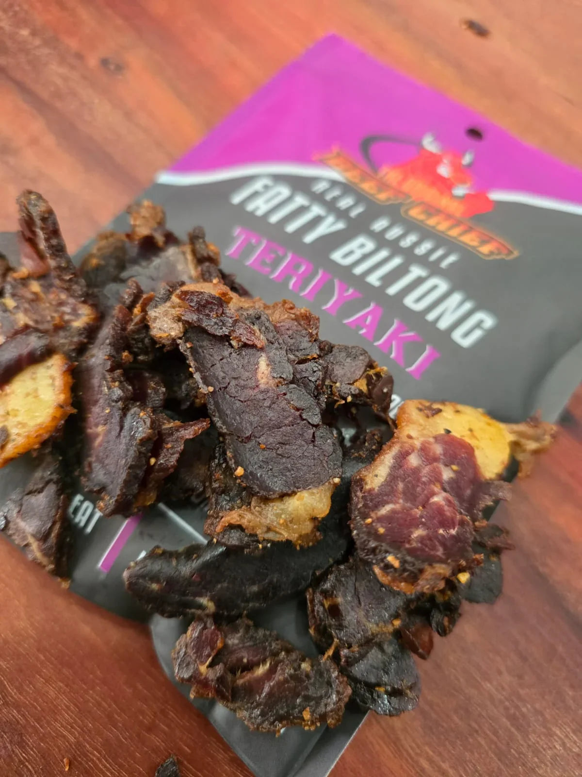 Original Beef Chief Fatty Biltong 9
