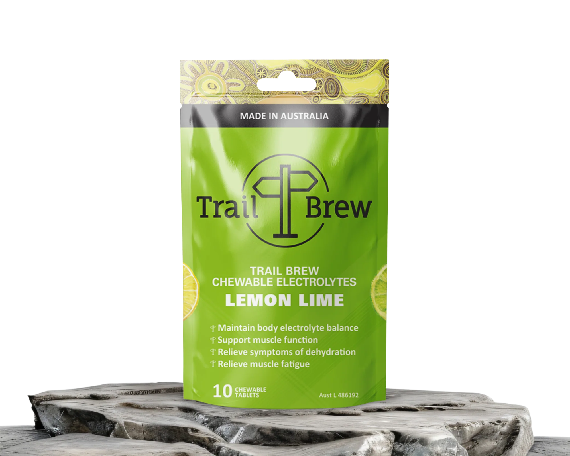 Trail Brew Chewable Electrolyte Tablets - Lemon Lime