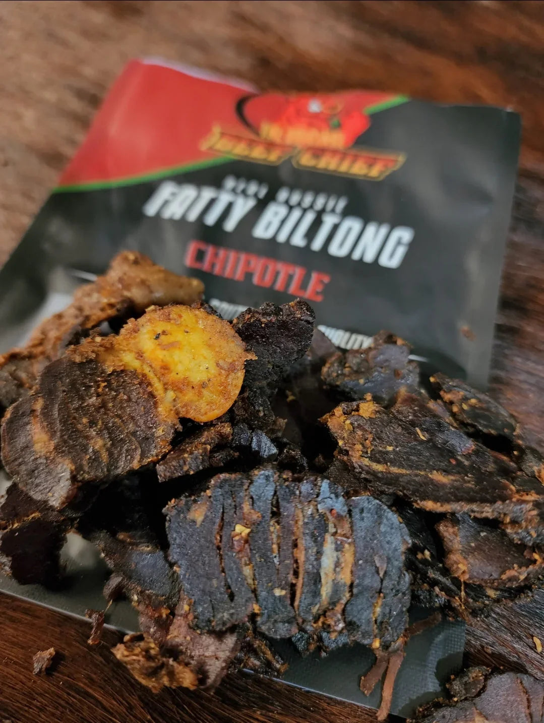Original Beef Chief Fatty Biltong 6