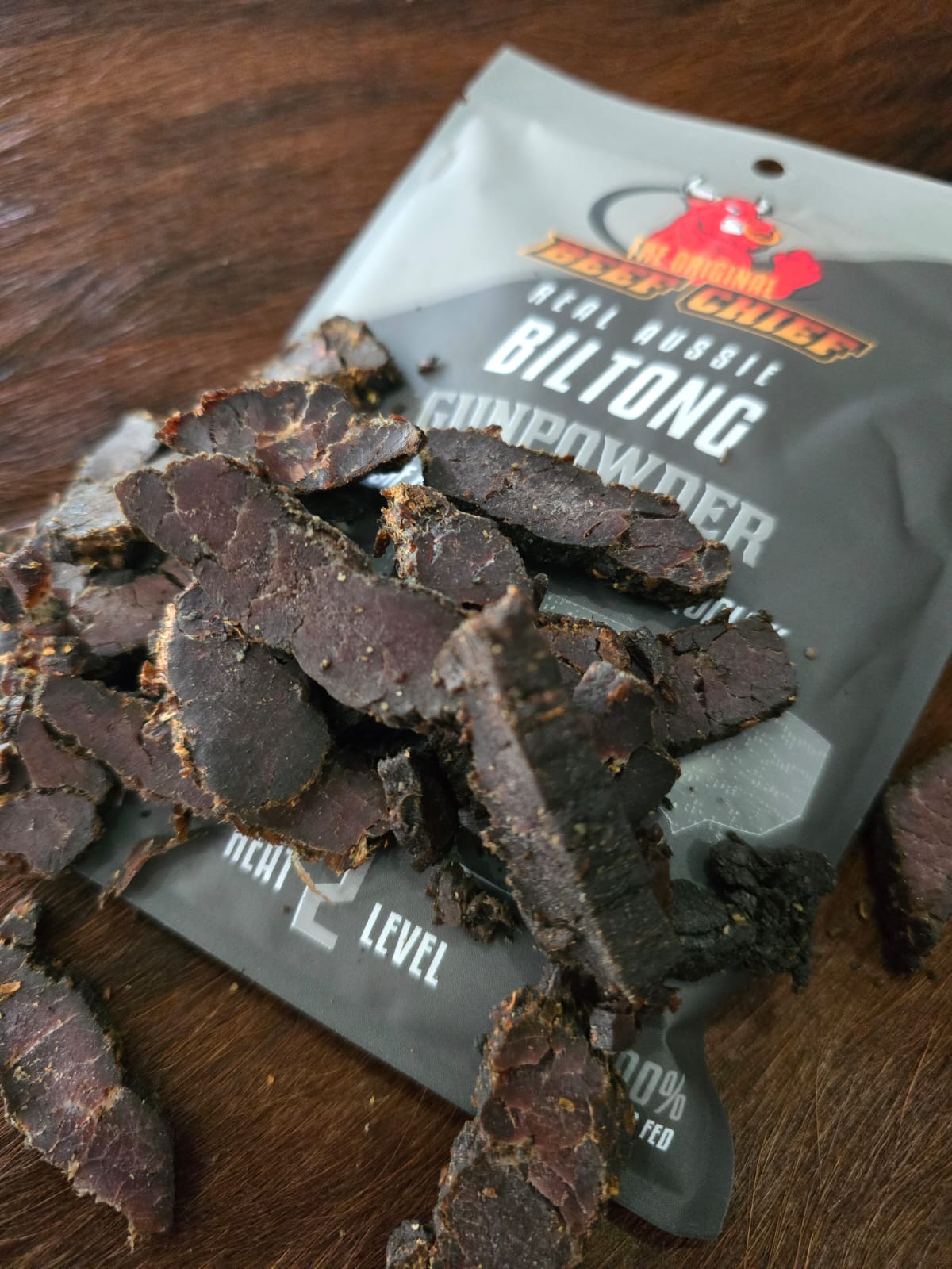Original Beef Chief Gunpowder Biltong