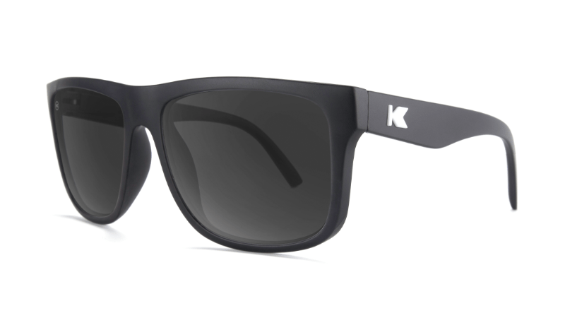 Knockaround Sunglasses Torrey Pines - Matte Black / Smoke