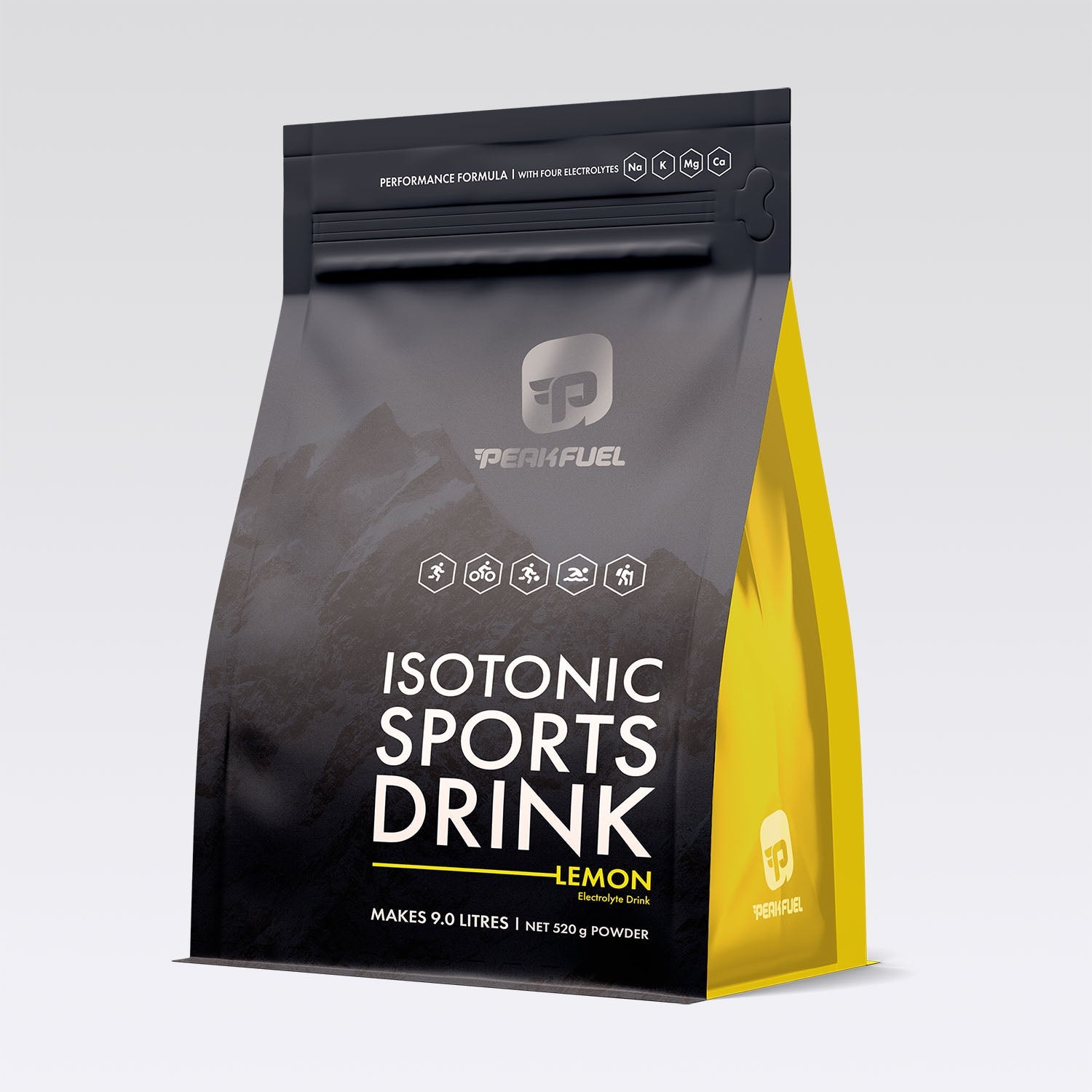 PeakFuel Isotonic Sports Drink Powder 520G - LEMON