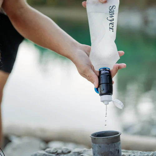 Sawyer Micro Squeeze Filter System w/ Cnoc Premium 750ml Pouch 5