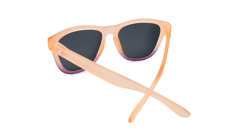 Knockaround Sunglasses Premiums - Frosted Rose Quartz Fade / Rose