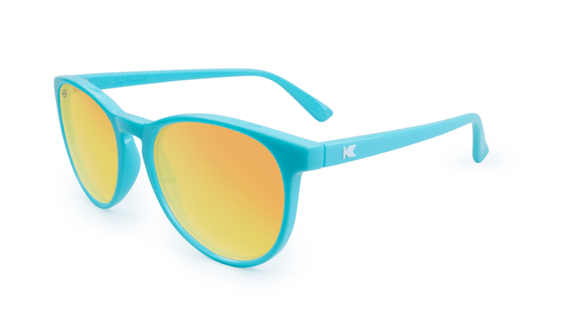 Knockaround Sunglasses Mai Tais - Glossy Turquoise / Sunset