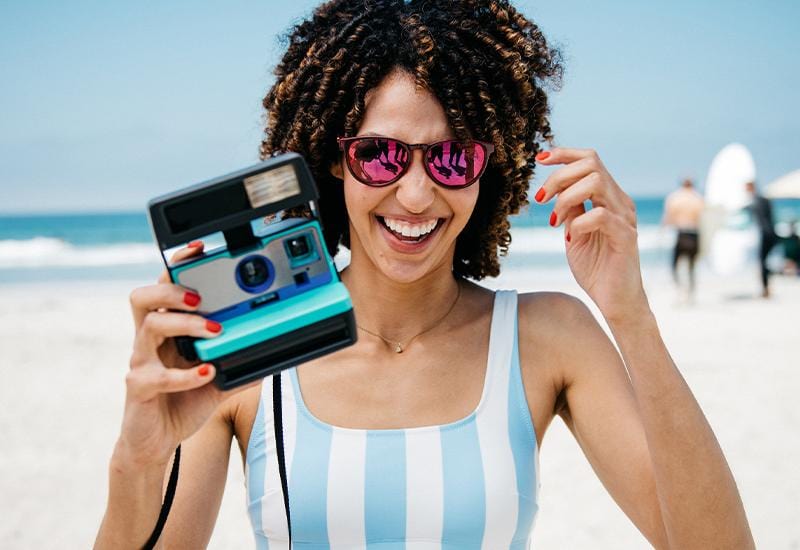 Knockaround Sunglasses Mai Tais - Watermelon Geode