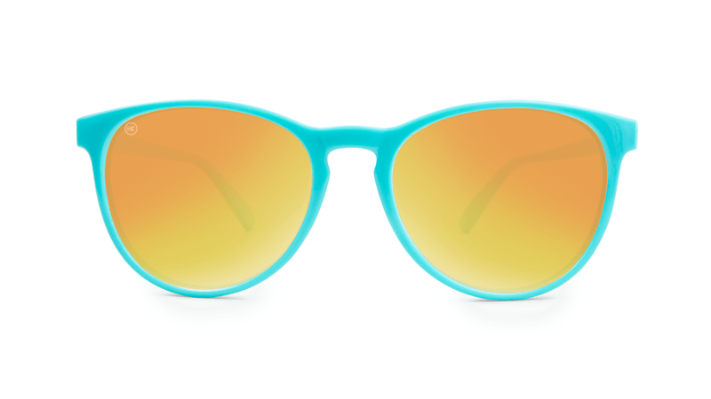 Knockaround Sunglasses Mai Tais - Glossy Turquoise / Sunset