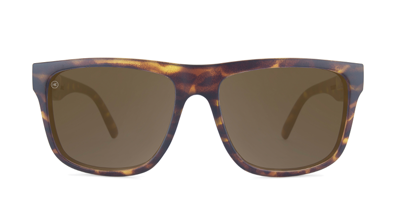 Knockaround Sunglasses Torrey Pines - Matte Tortoise Shell / Amber
