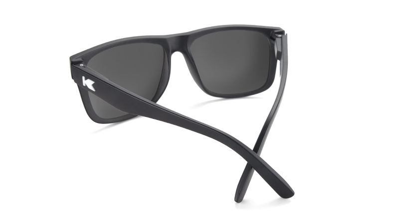 Knockaround Sunglasses Torrey Pines - Matte Black / Smoke