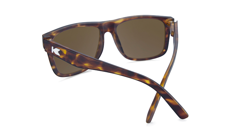 Knockaround Sunglasses Torrey Pines - Matte Tortoise Shell / Amber