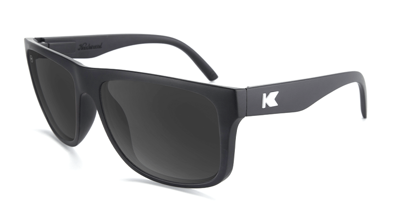 Knockaround Sunglasses Torrey Pines - Matte Black / Smoke