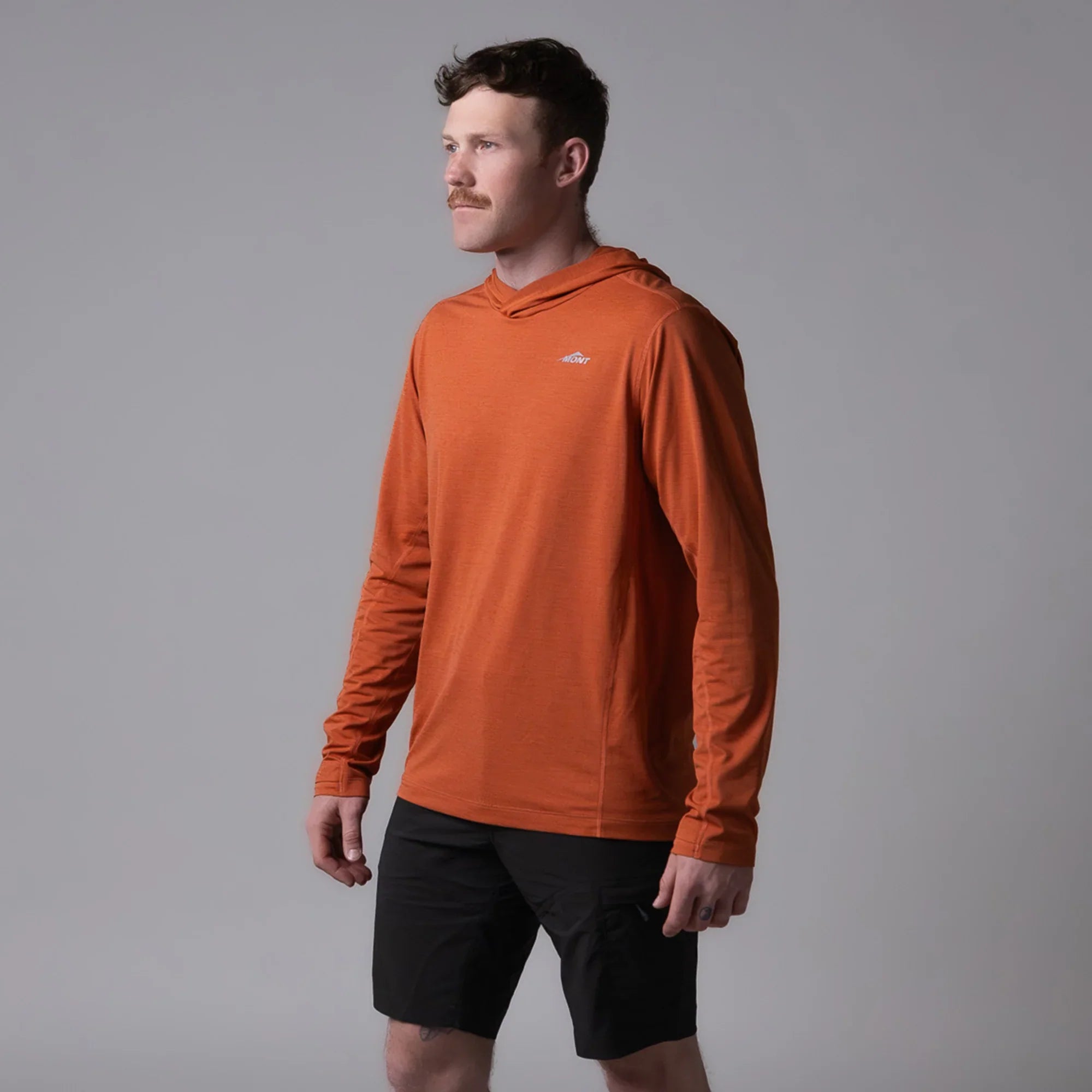 Mont Sundance UPF 50+ Hoodie Men's - Rust 5