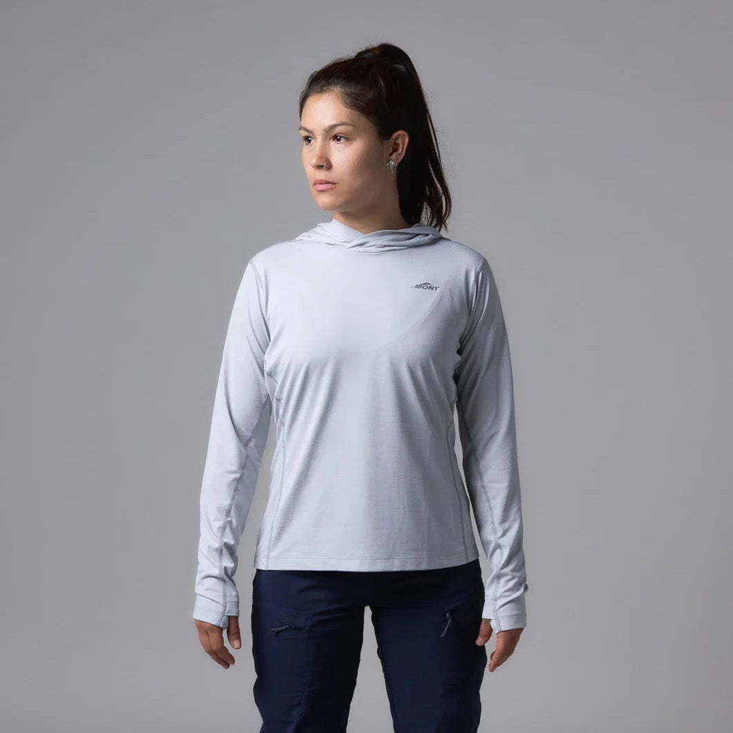 Mont Sundance UPF 50+ Hoodie Women's - Mist Front 1