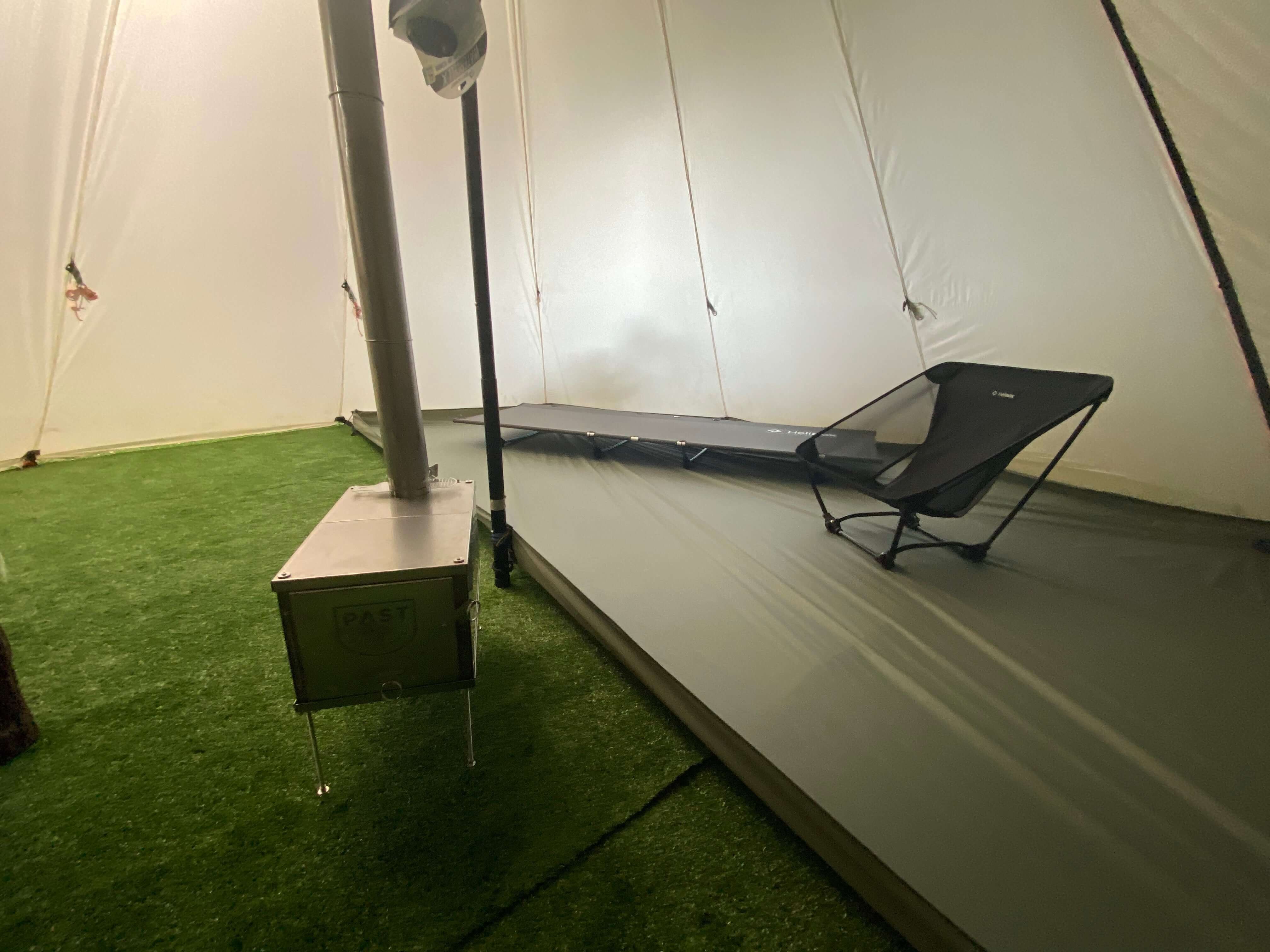 PAST Outdoors Originals Tipi Tent UL6T Half Floor Waterproof Footprint
