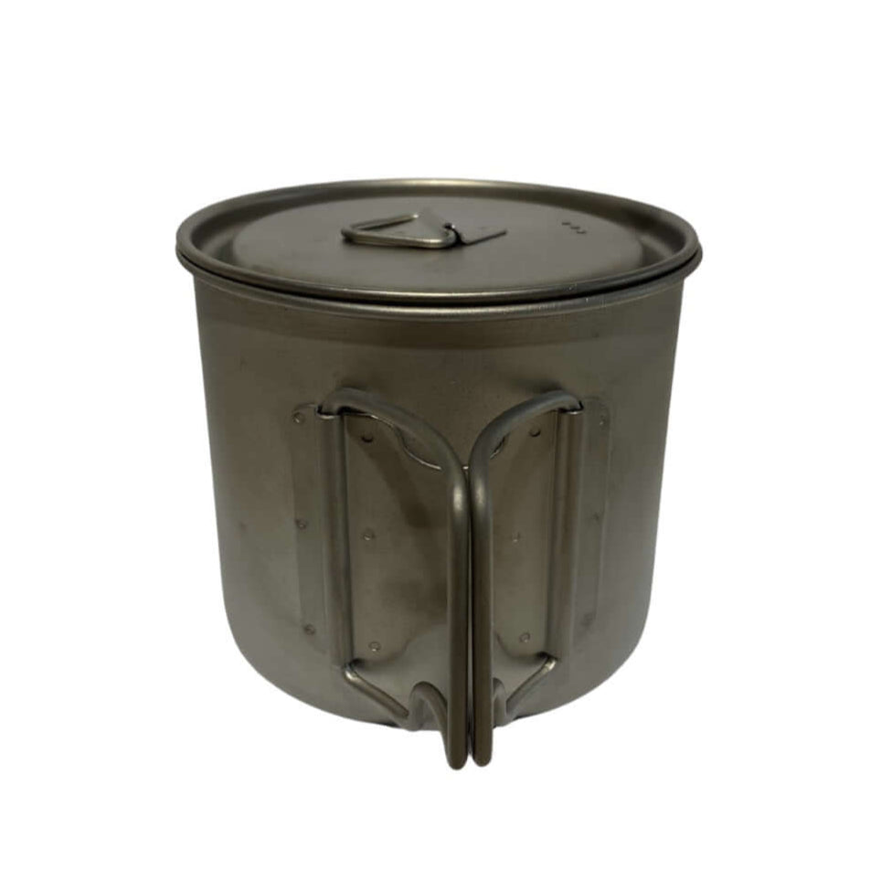 650ml titanium cup with handle