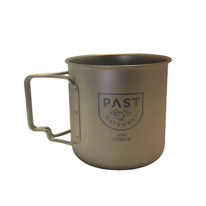 650ml titanium cup pot without a lid