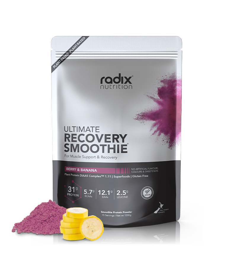 Radix SMOOTHIE | Ultimate Post-Workout | Plant-Based Berry & Banana v2