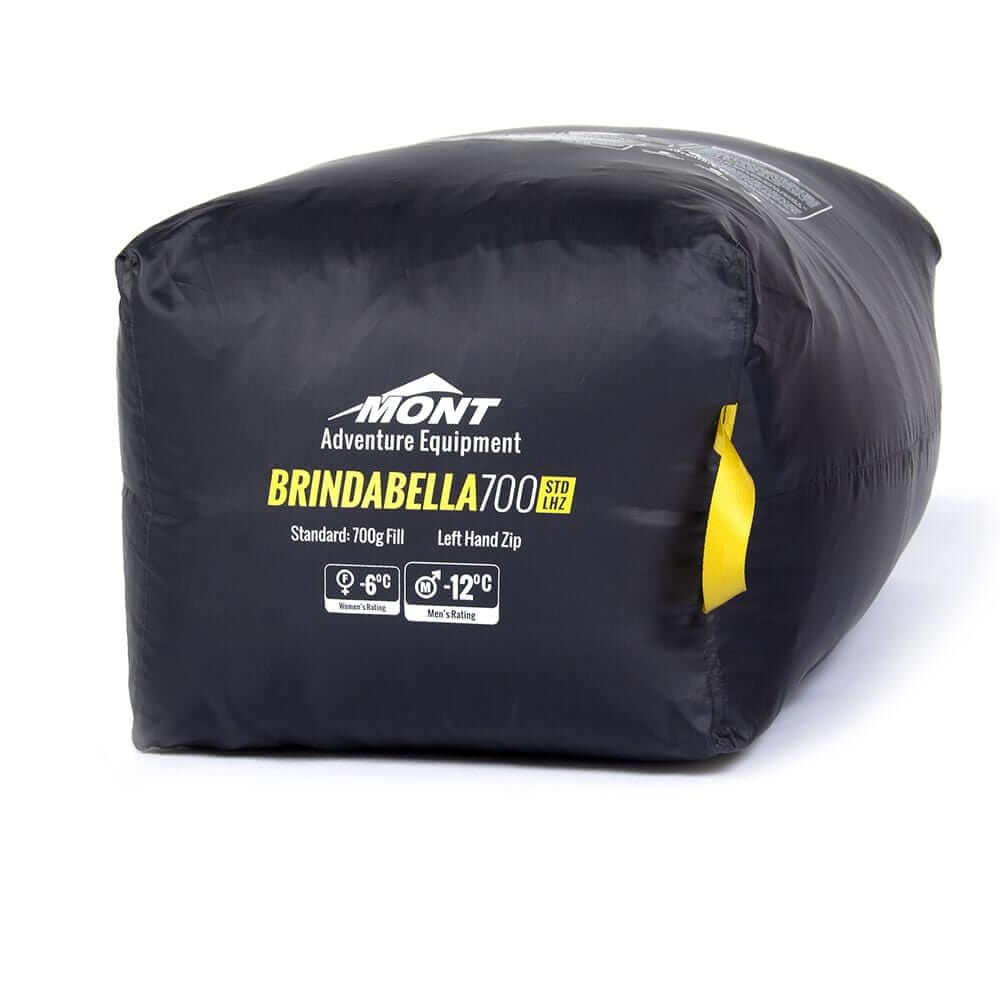 Mont Brindabella XT 700 -6 to -12°C Down Sleeping Bag