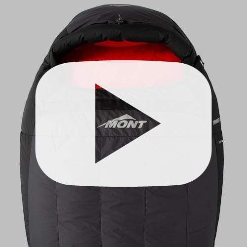 Mont Spindrift XT 850 -13 to -19°C Down Sleeping Bag