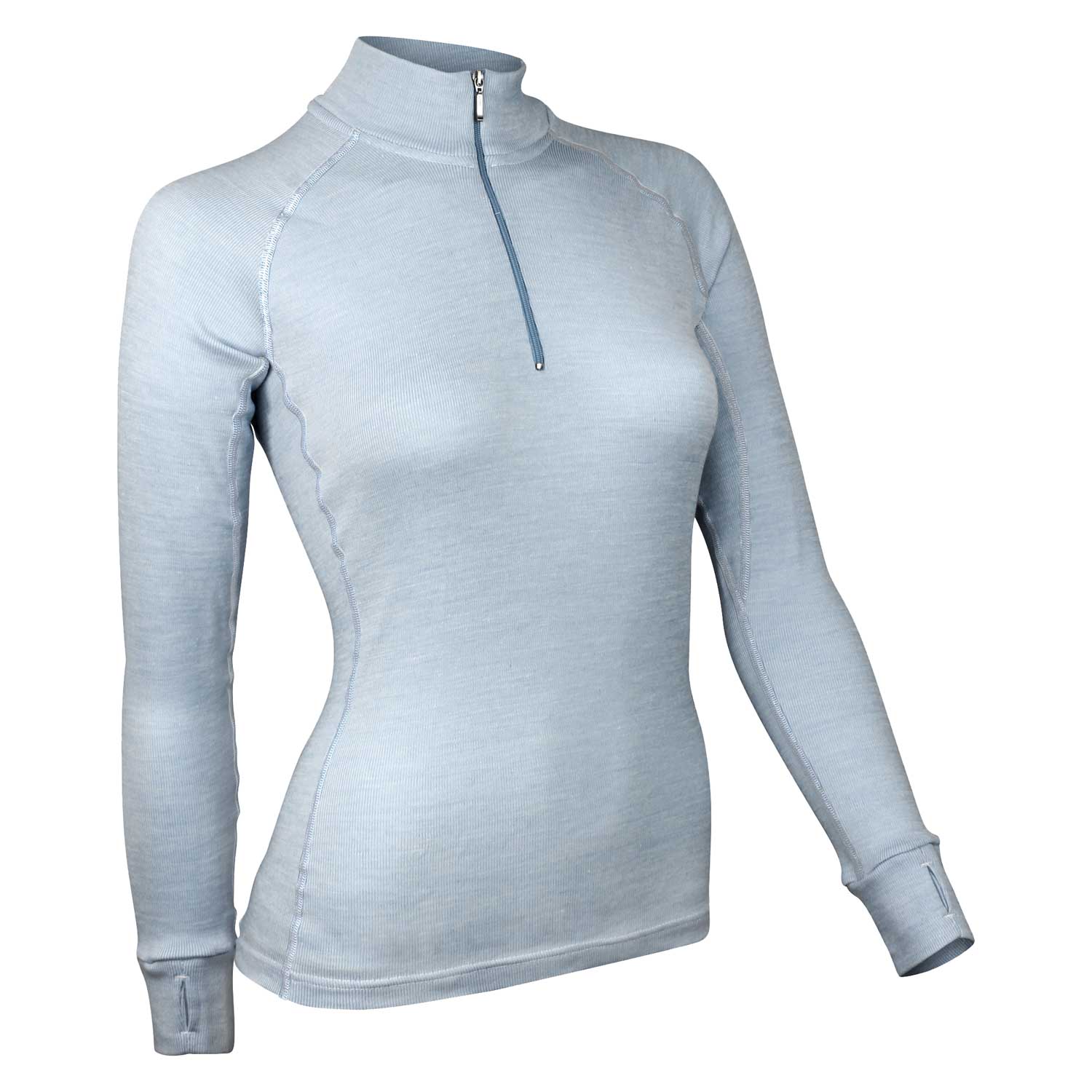 Wilderness Wear -  MerinoFusion 190 Long Sleeve Zip Neck Top (Womens)