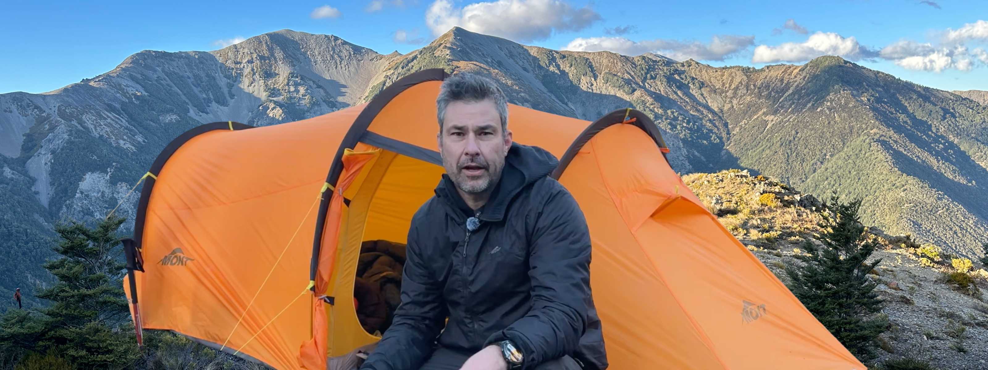 Using the Mont Supercell Ex Tunnel Tent in NZ