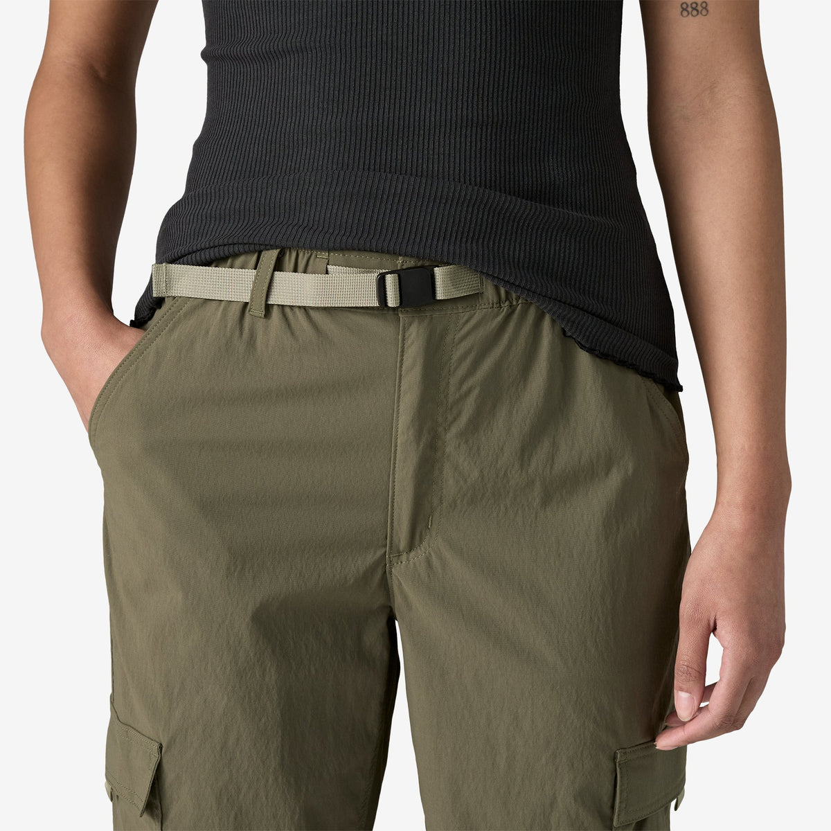Patagonia Women's Outdoor Everyday Cargo Pants - Basin Green
