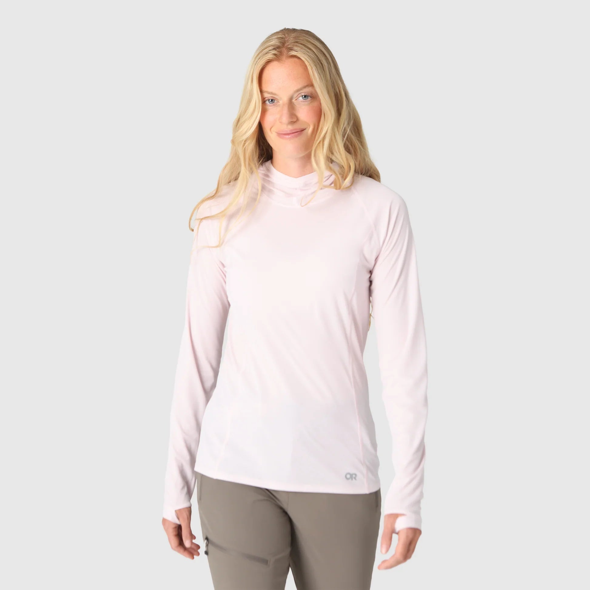 Outdoor Research Women's Echo Sun Hoodie - Cherry Blossom 3