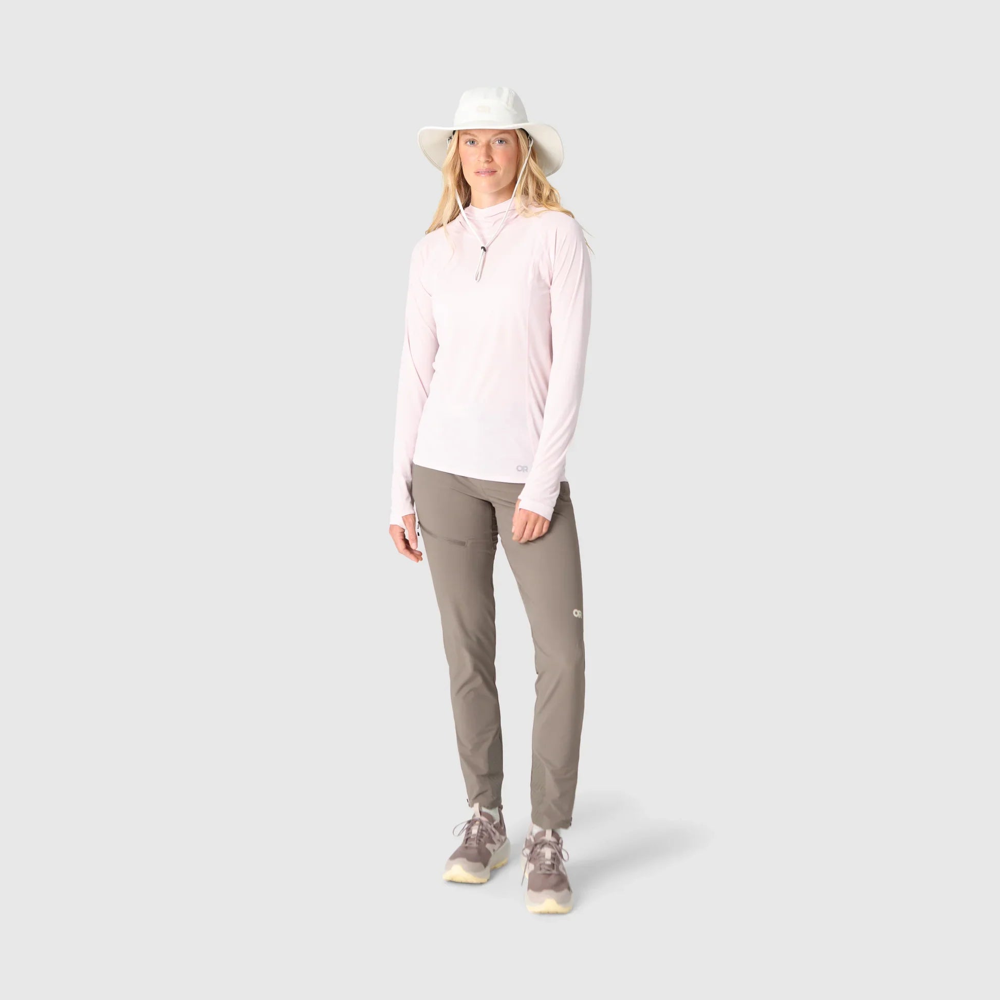 Outdoor Research Women's Echo Sun Hoodie - Cherry Blossom 5