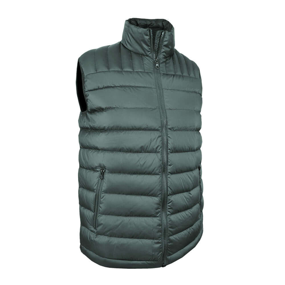 3 Peaks Microlite Down Men's Puffer Vest - Sage Leaf 1