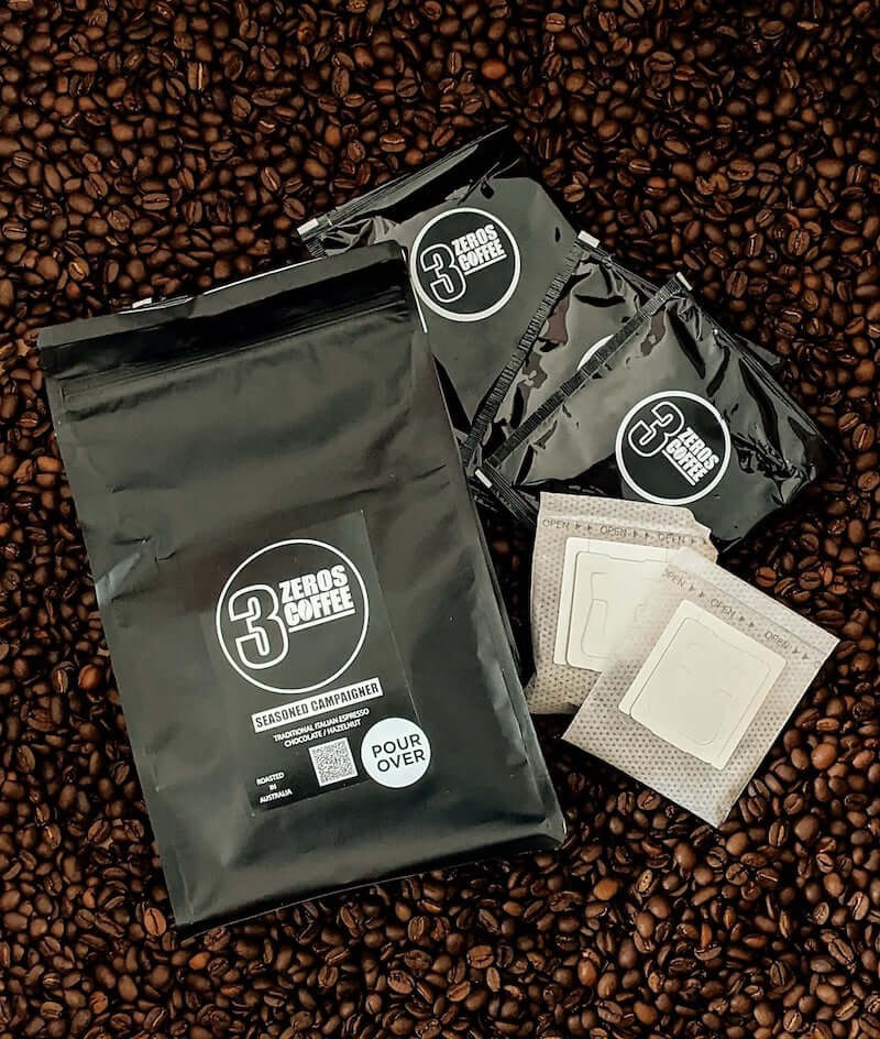 3 Zeros Seasoned Campaigner Pour Over Coffee Filters 1
