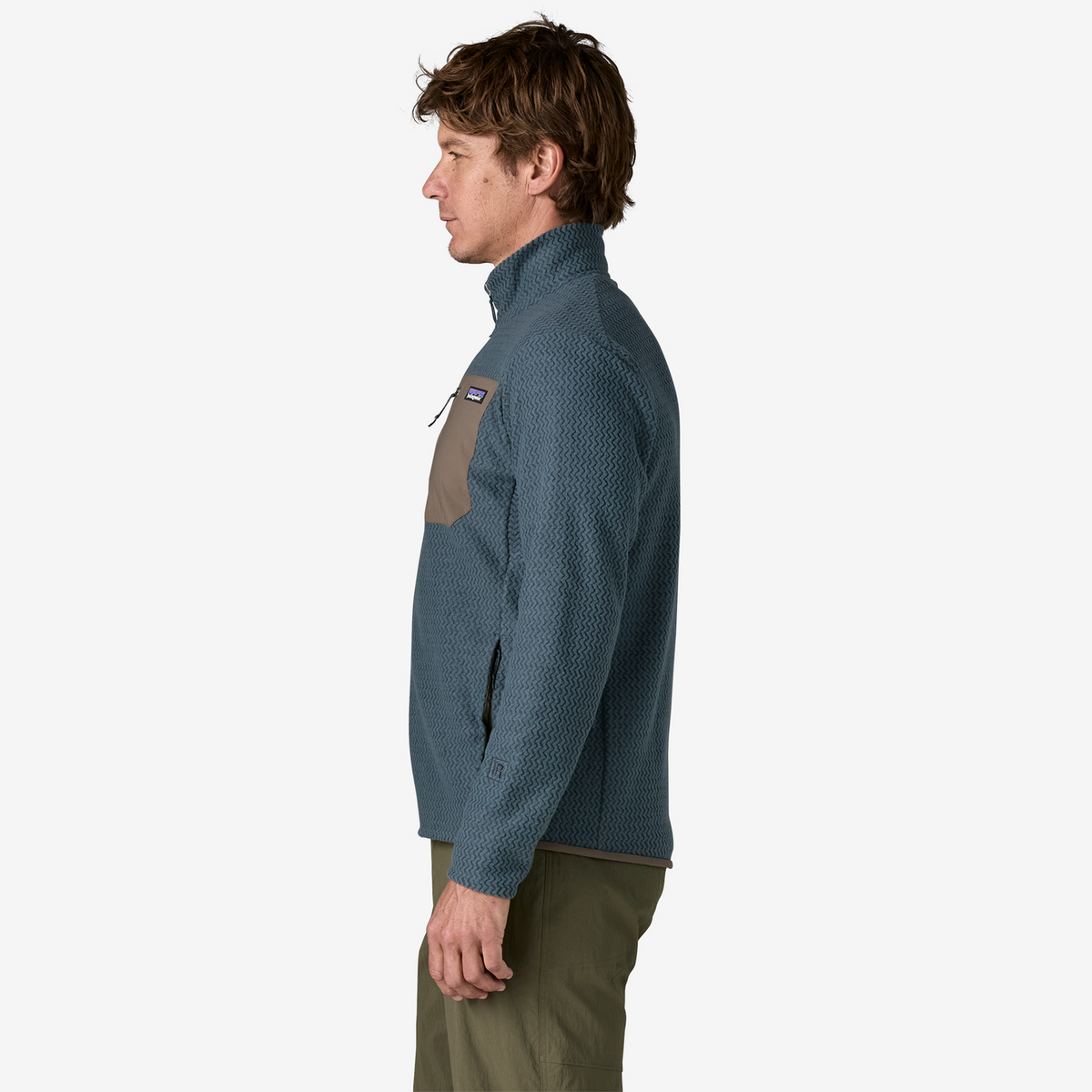 Patagonia Men's R1 Air Fleece Jacket - Summit Blue
