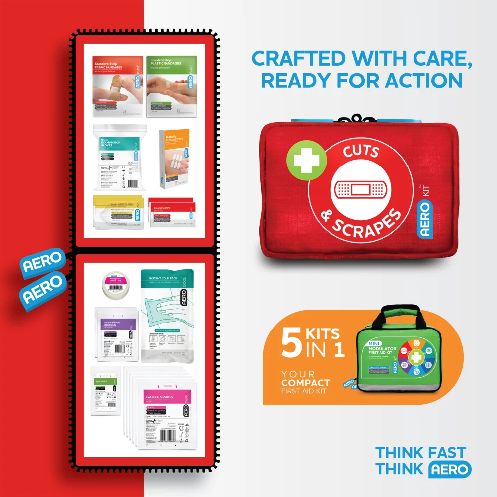 AEROKIT 3 Series Modular Mini Softpack First Aid 6
