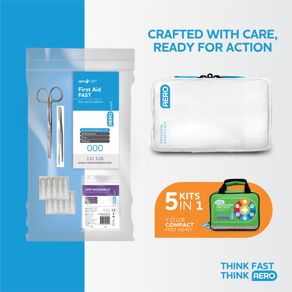 AEROKIT 3 Series Modular Mini Softpack First Aid