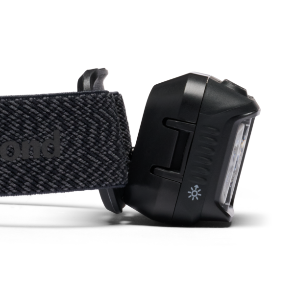 Black Diamond Spot Headlamp in Black, side angle 2
