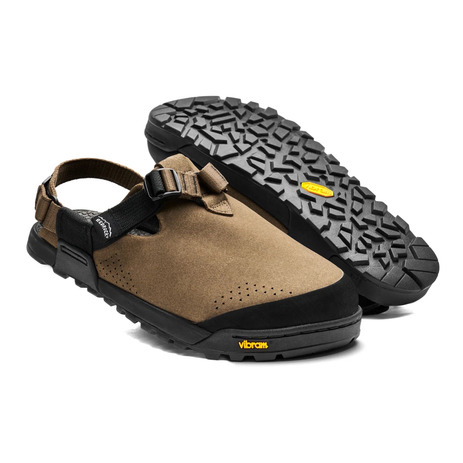 Bedrock Sandals Mountain Clog - Synthetic Suede (Pinecone)