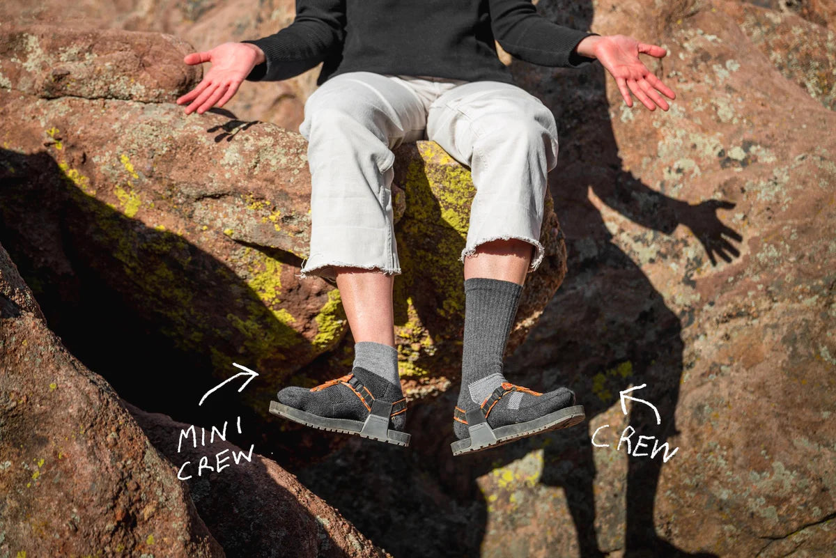 Bedrock X Injinji Performance Split-Toe Socks - Crew