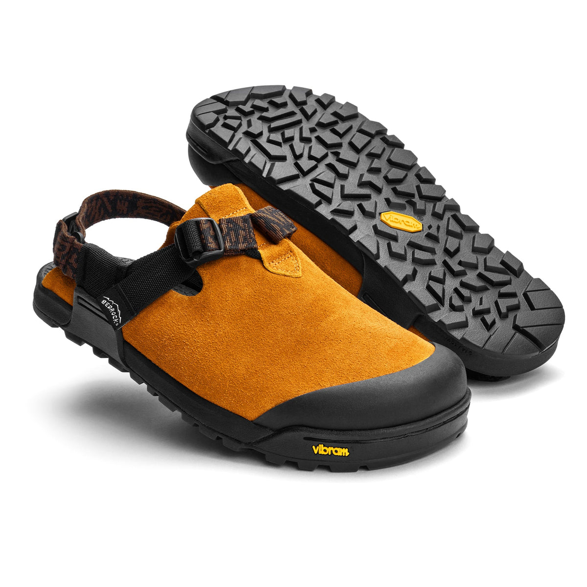 Bedrock Mountain Clog - Suede Leather - Chanterelle