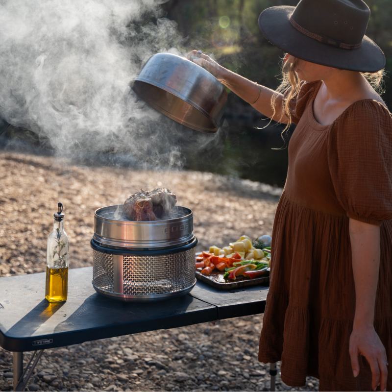 COBB Dome Extension & Chicken Roasting Stand