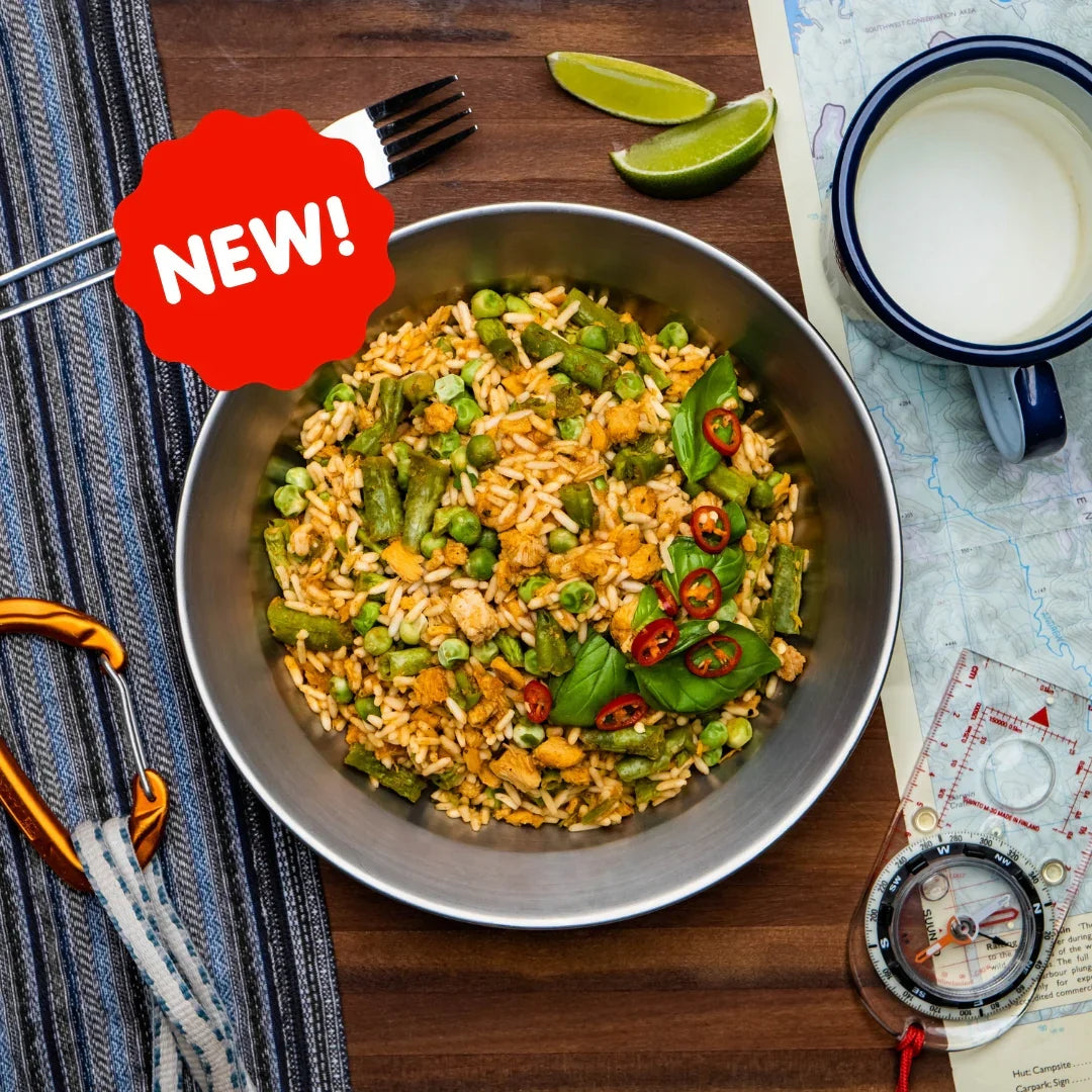 Campers Pantry Red Thai Chicken Curry Exped Meal 1