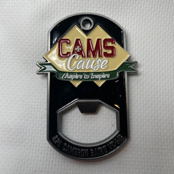 Cam's Cause Aspire to Inspire Bottle Opener Key Ring