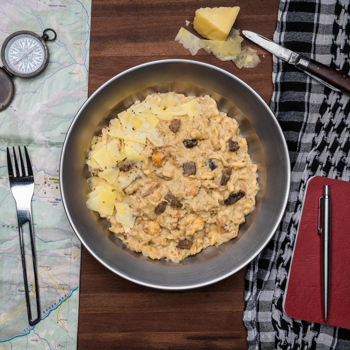 Campers Pantry Creamy Chicken Pasta Exped Meal 1