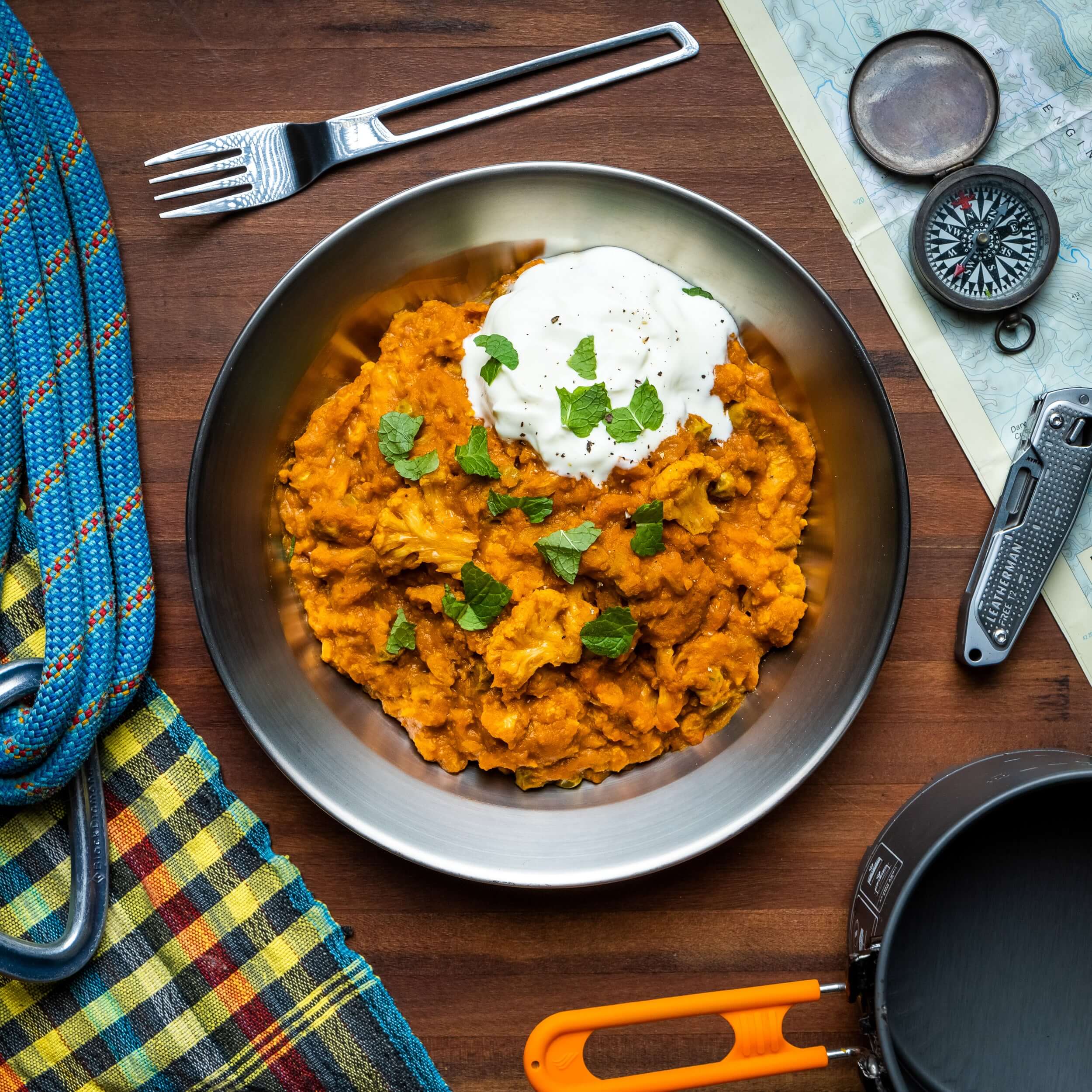 Campers Pantry Cauliflower and Pea Dahl Exped Meal