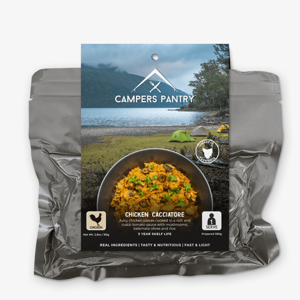 Campers Pantry Chicken Cacciatore Exped Meal 2
