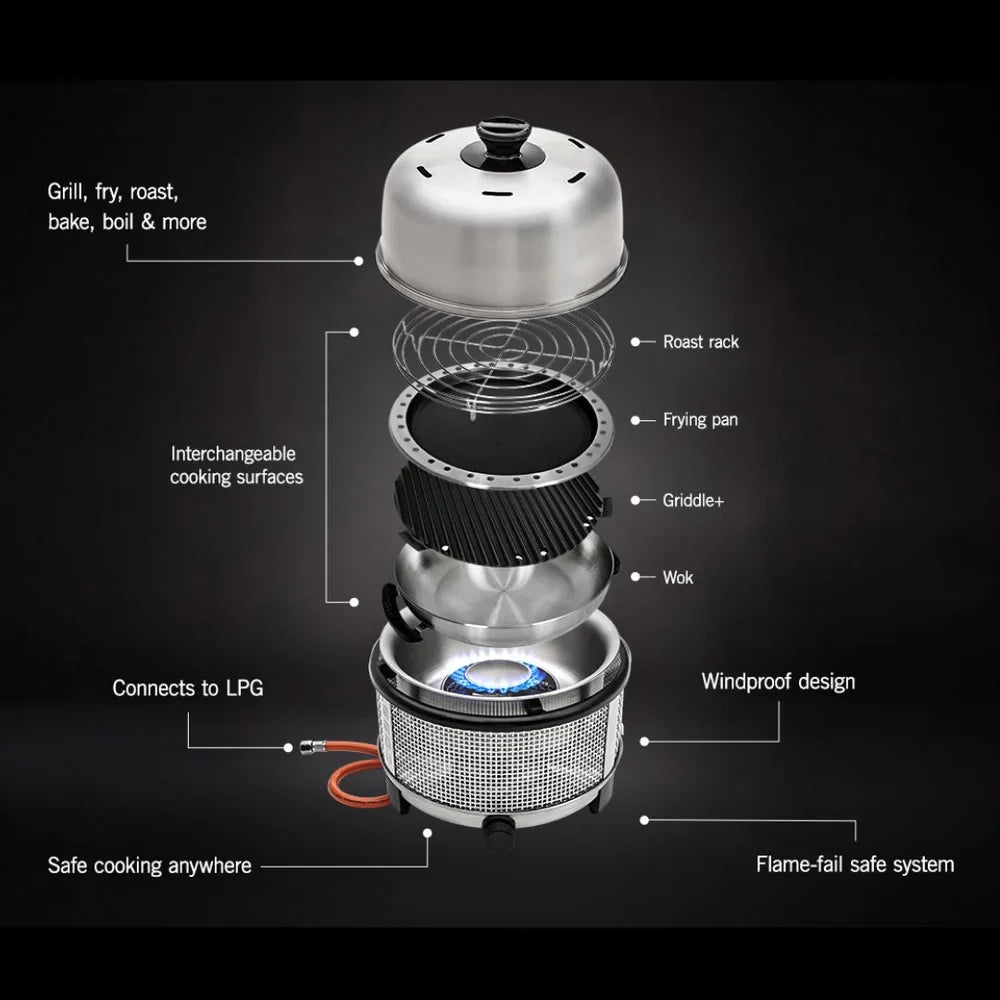 COBB Grill Gas LPG Combo 8