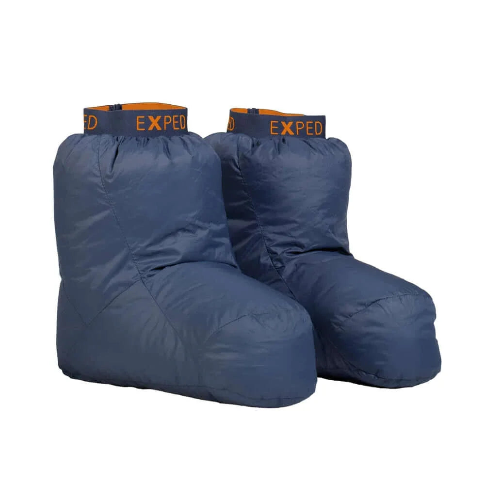 Exped Down Socks - Navy 1