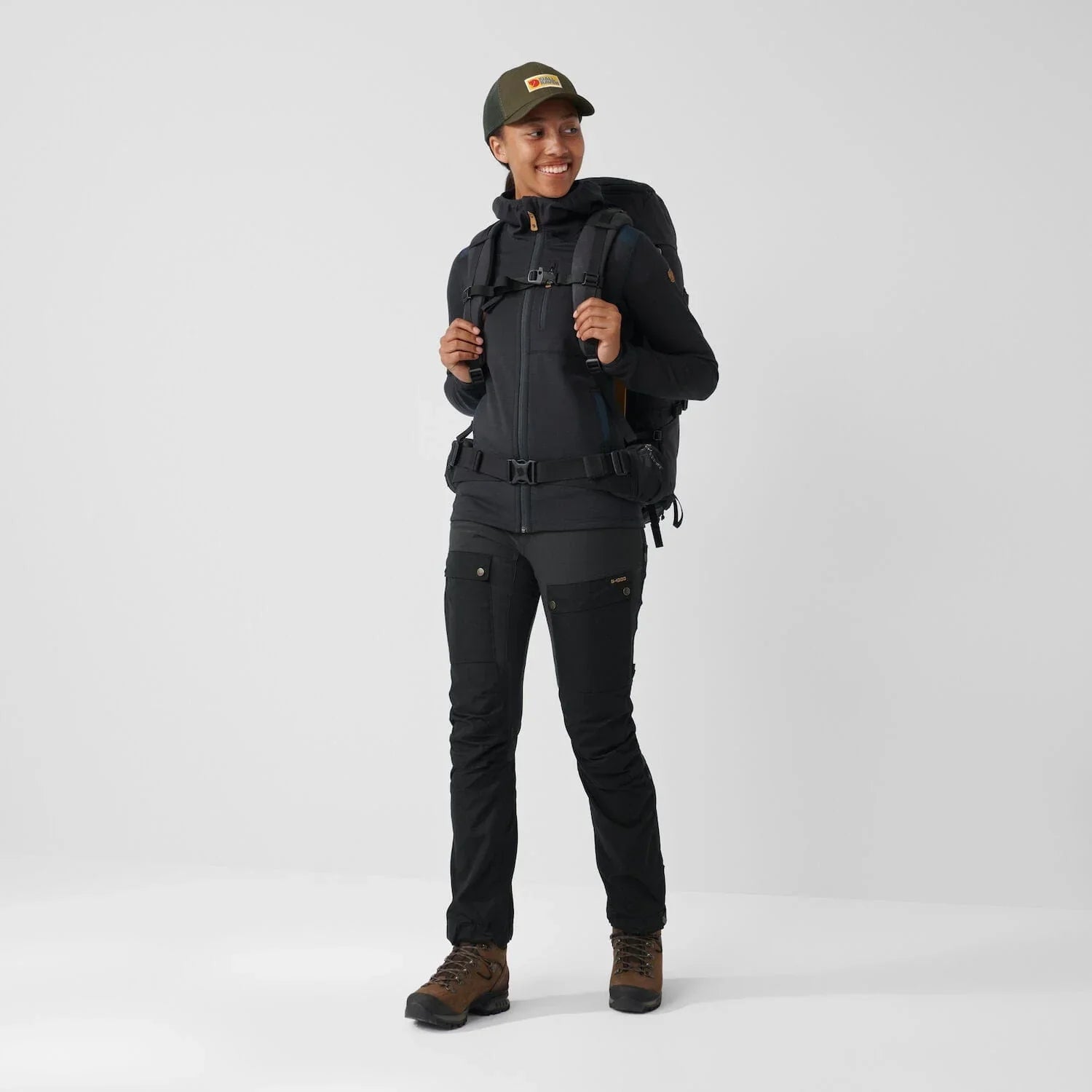 Fjällräven Keb Trousers Women's - Black 10