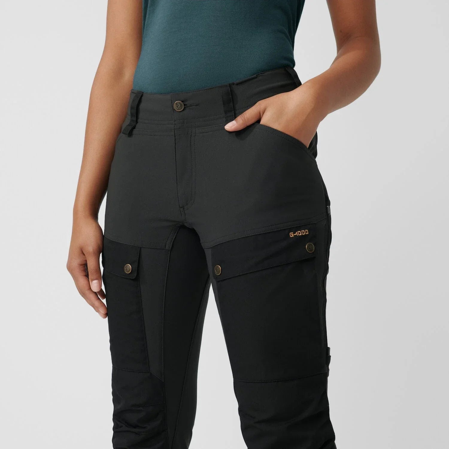 Fjällräven Keb Trousers Women's - Black 12