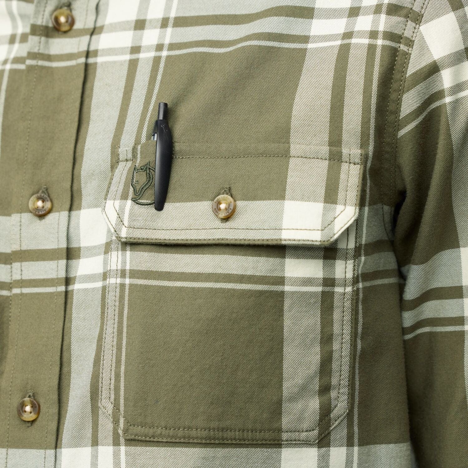 Fjällräven Övik Lite Flannel Shirt M 3