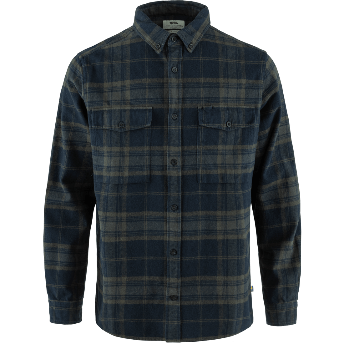 Fjällräven Övik Twill Shirt LS M in Dark Navy-Basalt