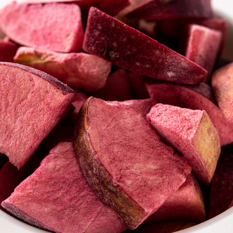 Forager Fruits Freeze Dried Raspberry infused Apple Wedges